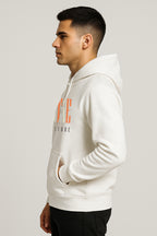 Sweatshirt : Positive Printed Kangaroo pocket Hoodie