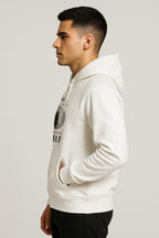 Sweatshirt : Wolf Printed Kangaroo pocket Hoodie