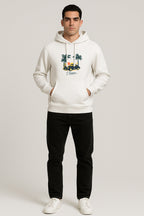 Sweatshirt :Dream Printed Kangaroo Pocket Full Sleeve Hoodie