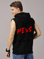 Sweatshirt :: John Printed Sleeveless Hoodie