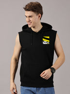 Sweatshirt ::  Luffy Printed Sleeveless Hoodie