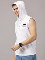 Sweatshirt ::  Luffy Printed Sleeveless Hoodie