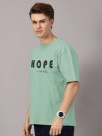 Oversized : Hope Printed T-Shirt