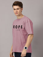 Oversized : Hope Printed T-Shirt