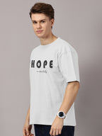 Oversized : Hope Printed T-Shirt