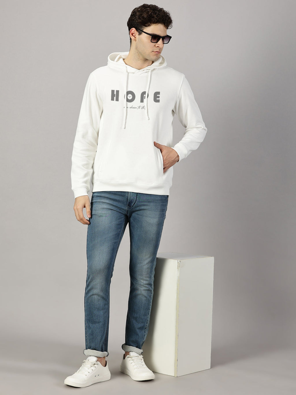 Sweatshirt : Hope Printed Hoodie