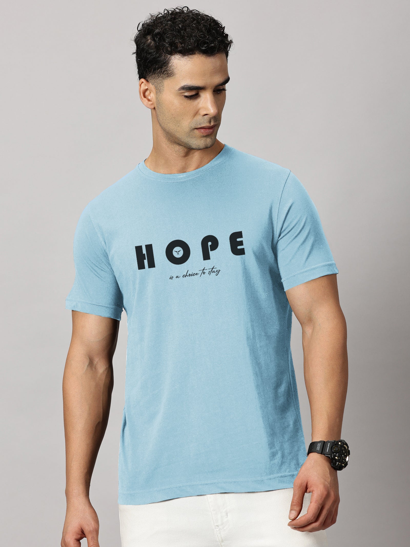 Basics : Hope Printed T-Shirt