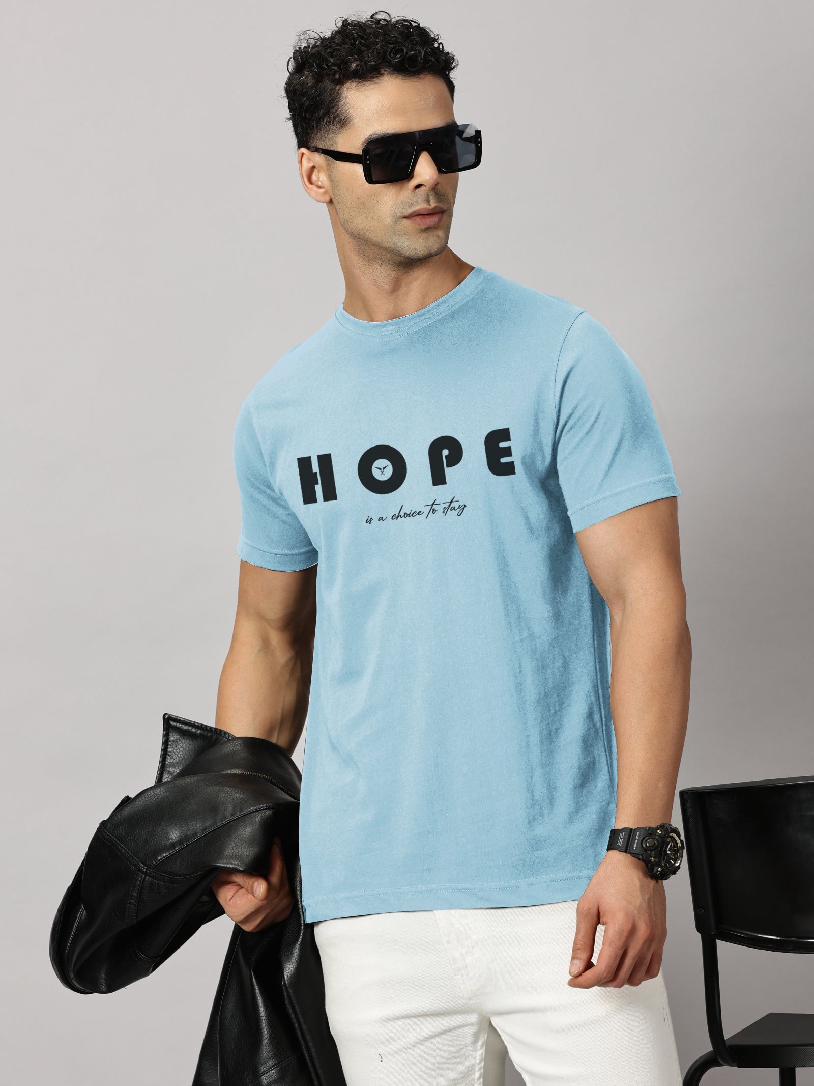 Basics : Hope Printed T-Shirt