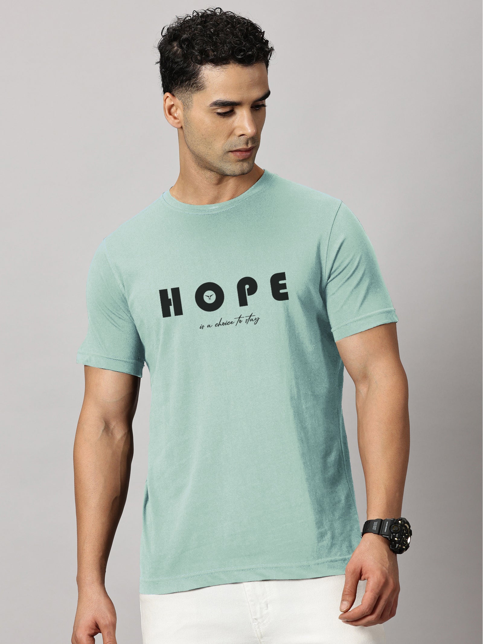 Basics : Hope Printed T-Shirt