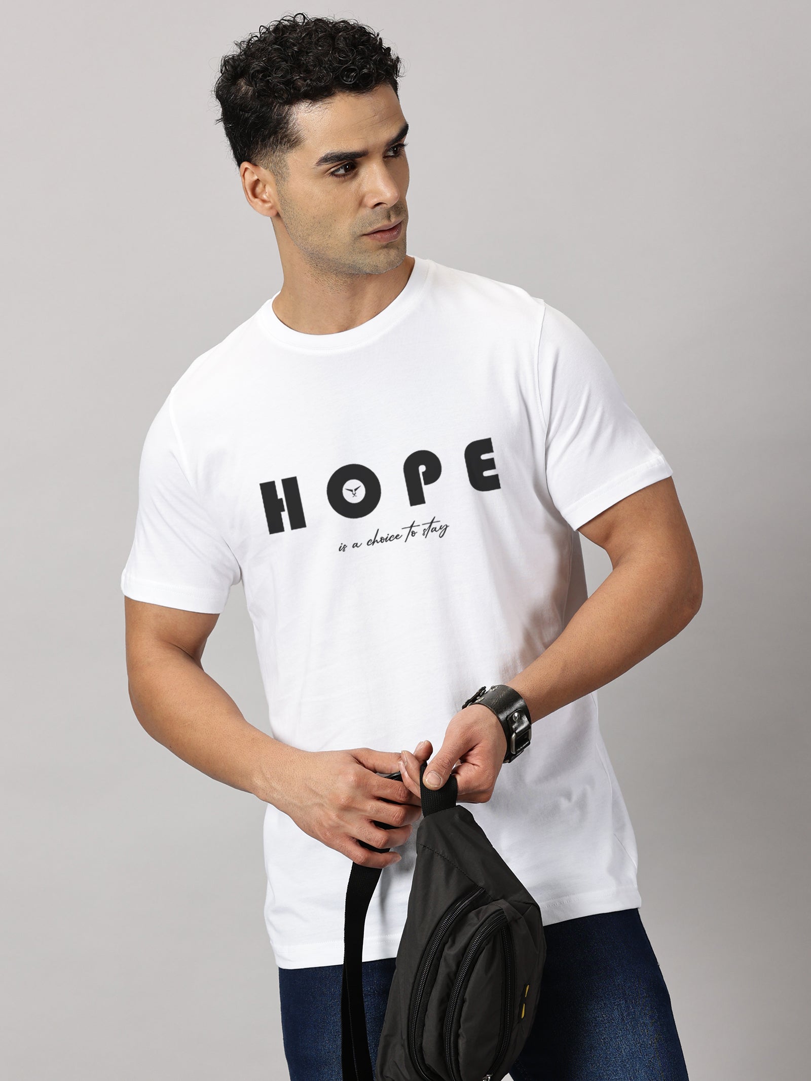 Basics : Hope Printed T-Shirt