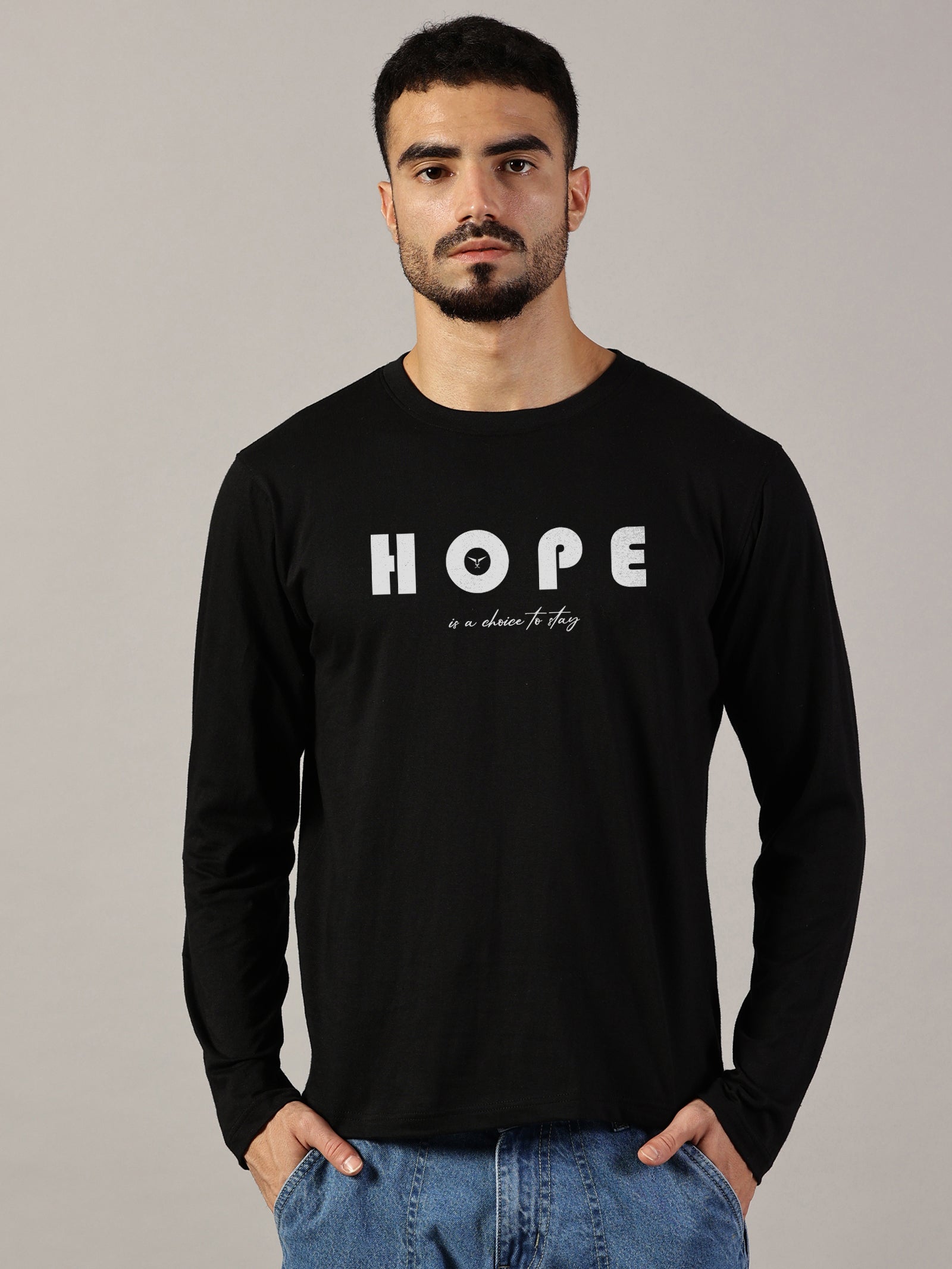 Basics : Hope Printed T-Shirt