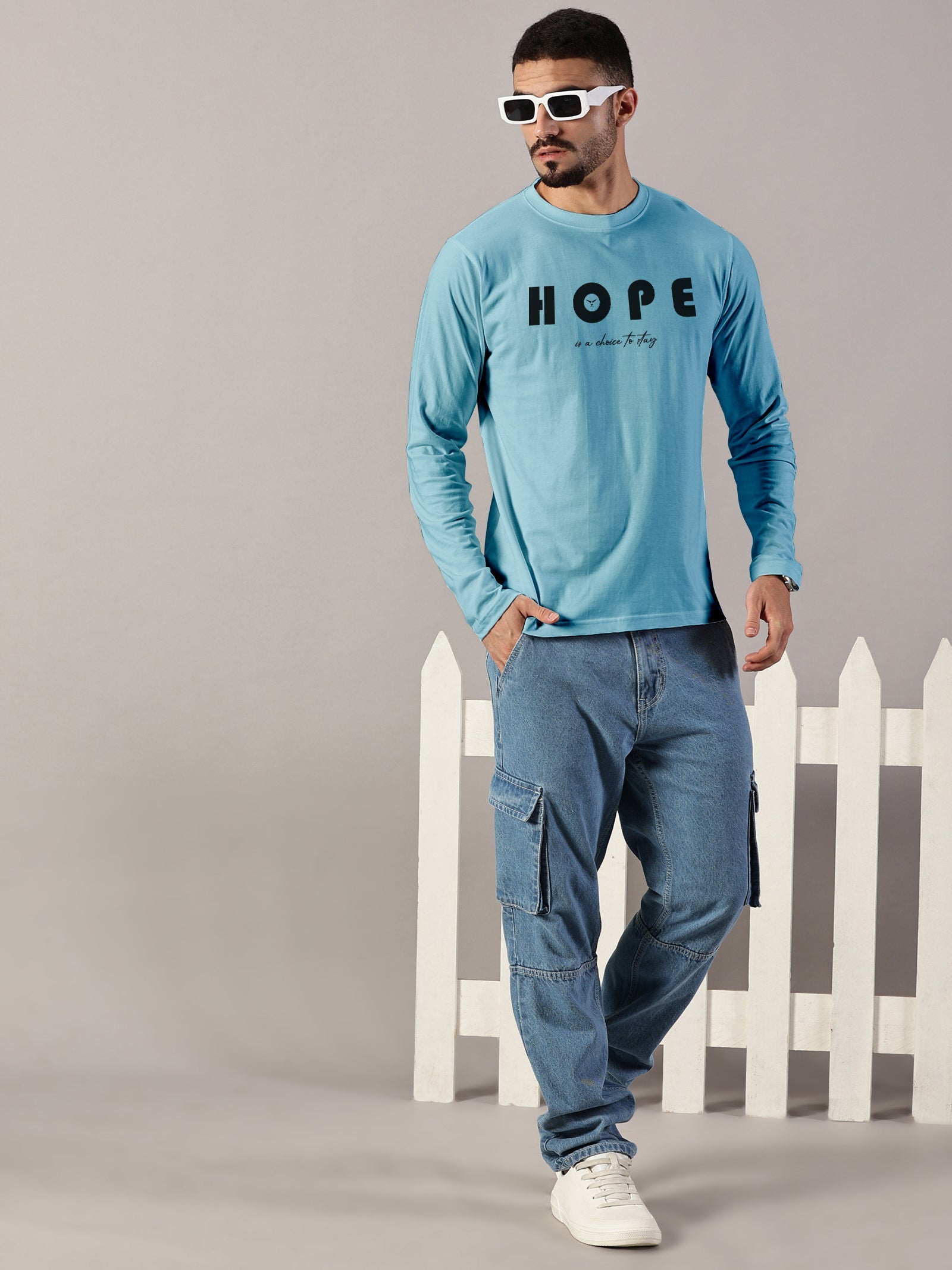 Basics : Hope Printed T-Shirt