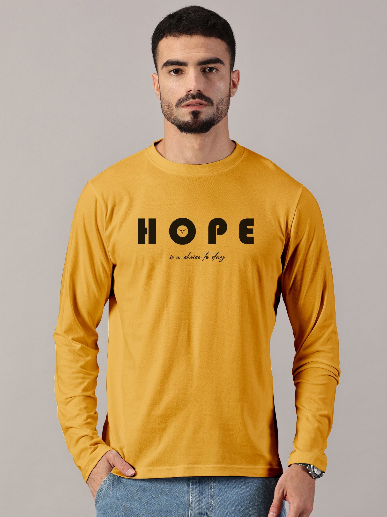 Basics : Hope Printed T-Shirt