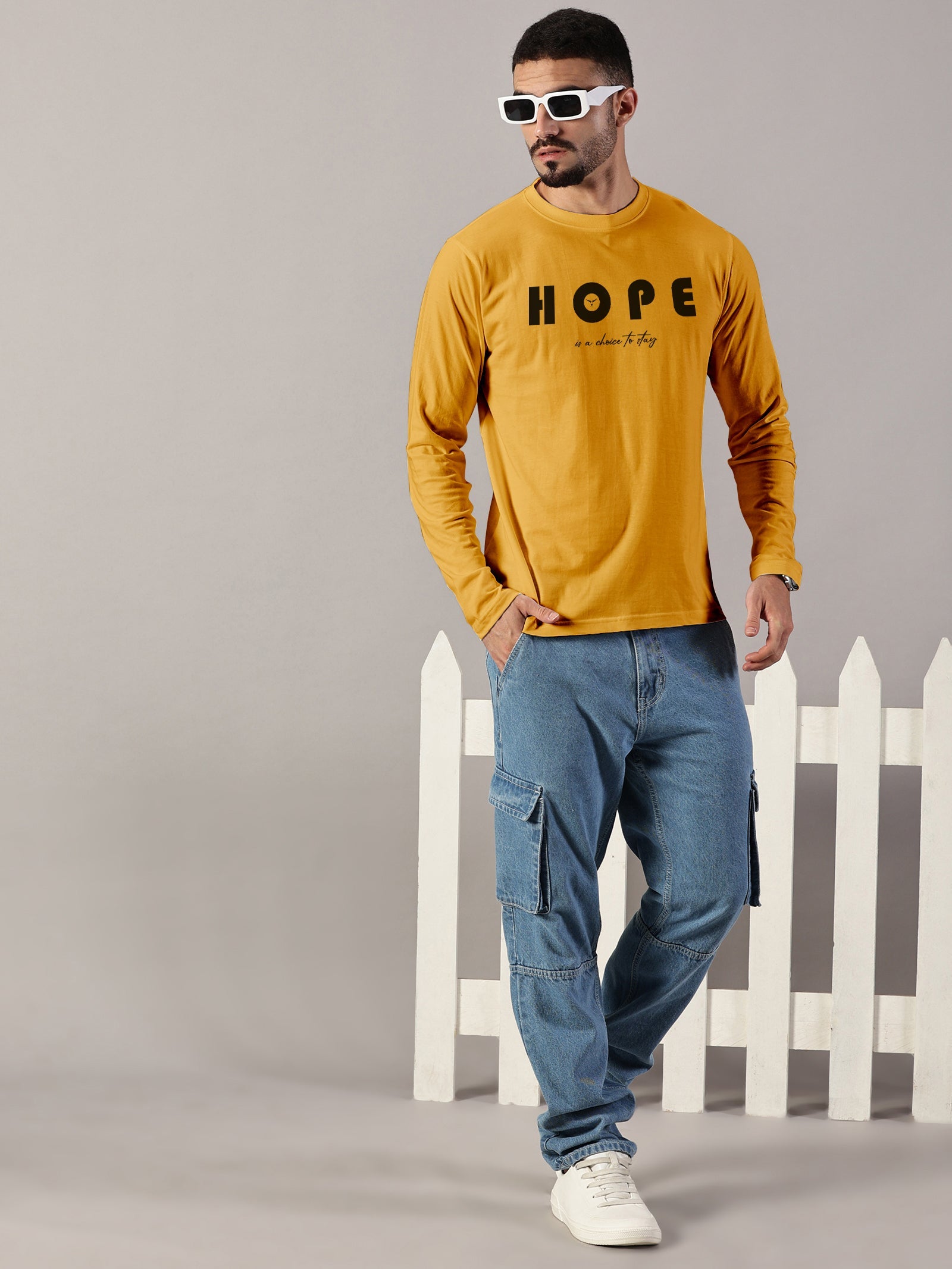 Basics : Hope Printed T-Shirt