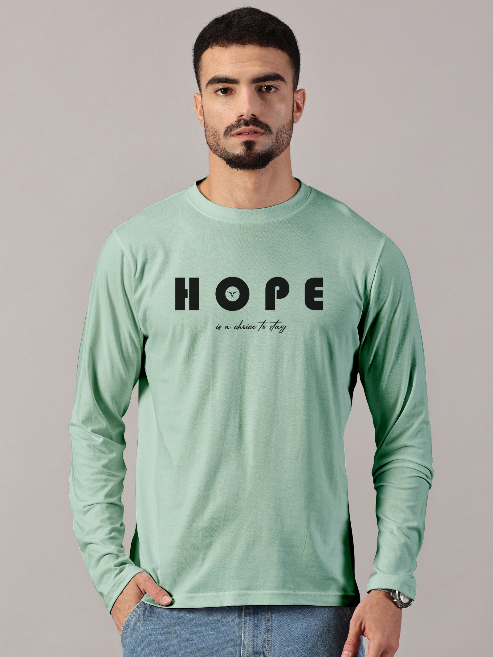Basics : Hope Printed T-Shirt