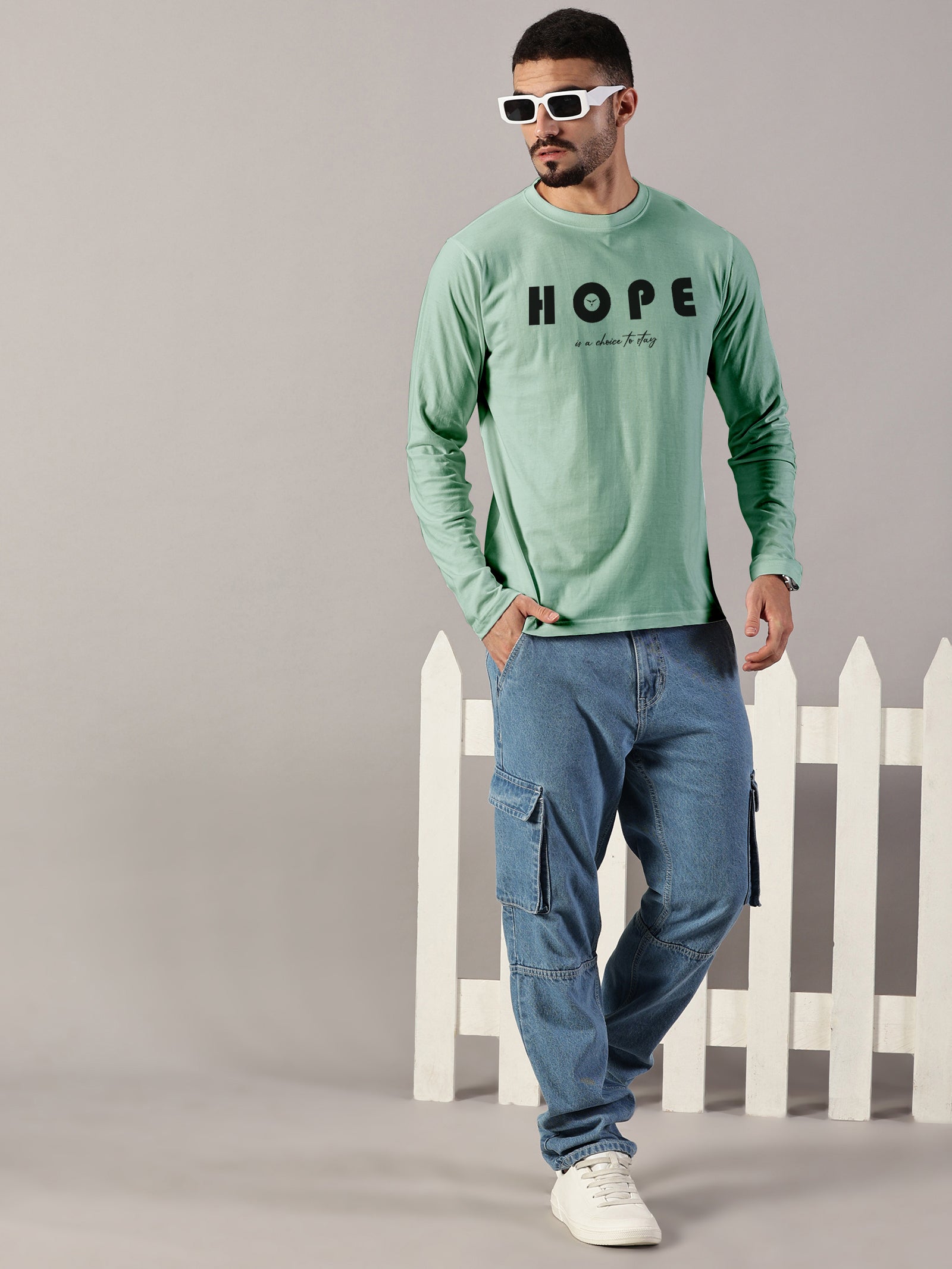 Basics : Hope Printed T-Shirt