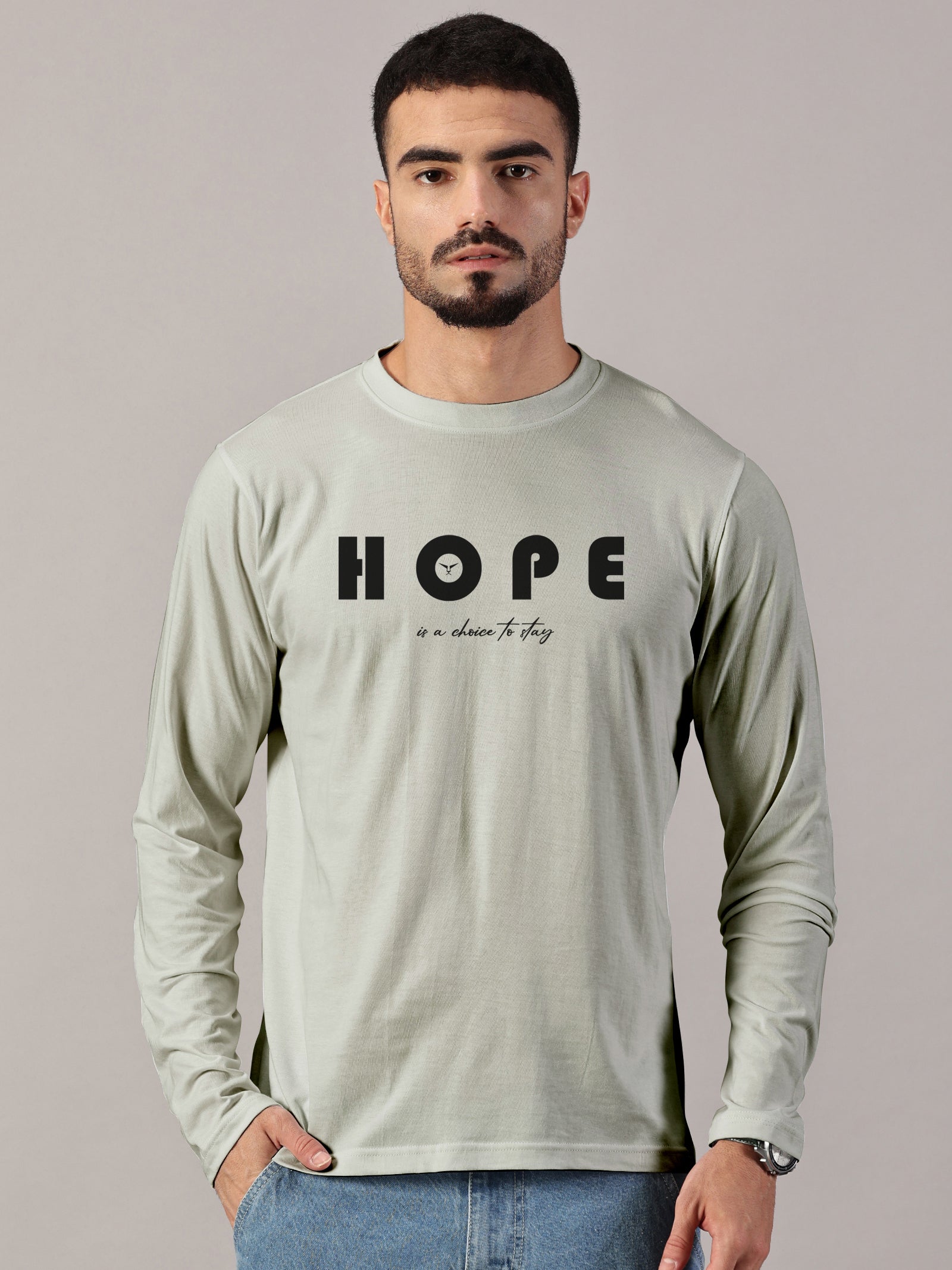 Basics : Hope Printed T-Shirt