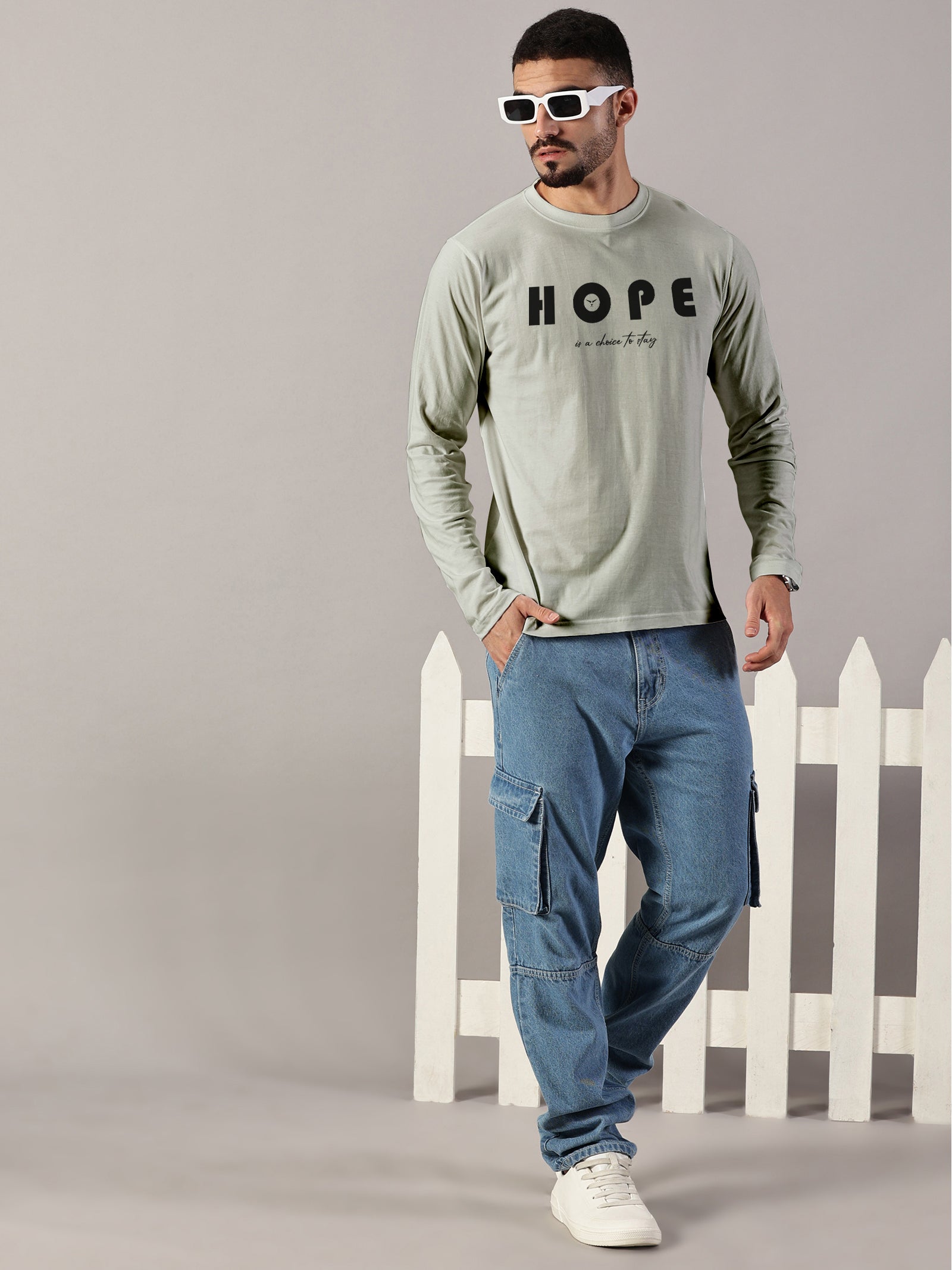 Basics : Hope Printed T-Shirt