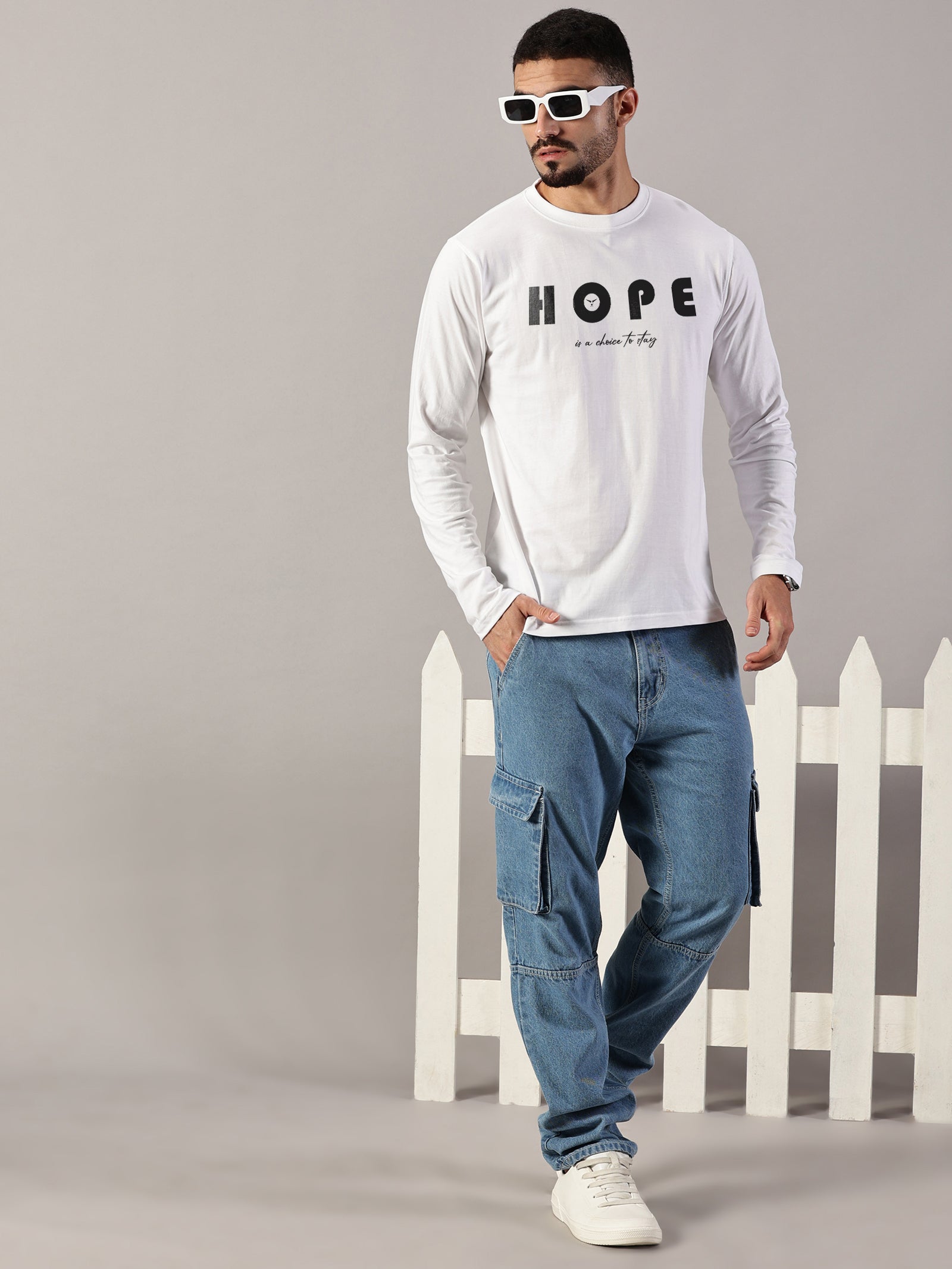 Basics : Hope Printed T-Shirt