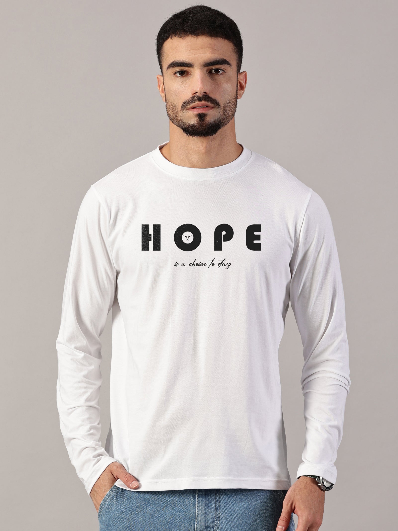 Basics : Hope Printed T-Shirt