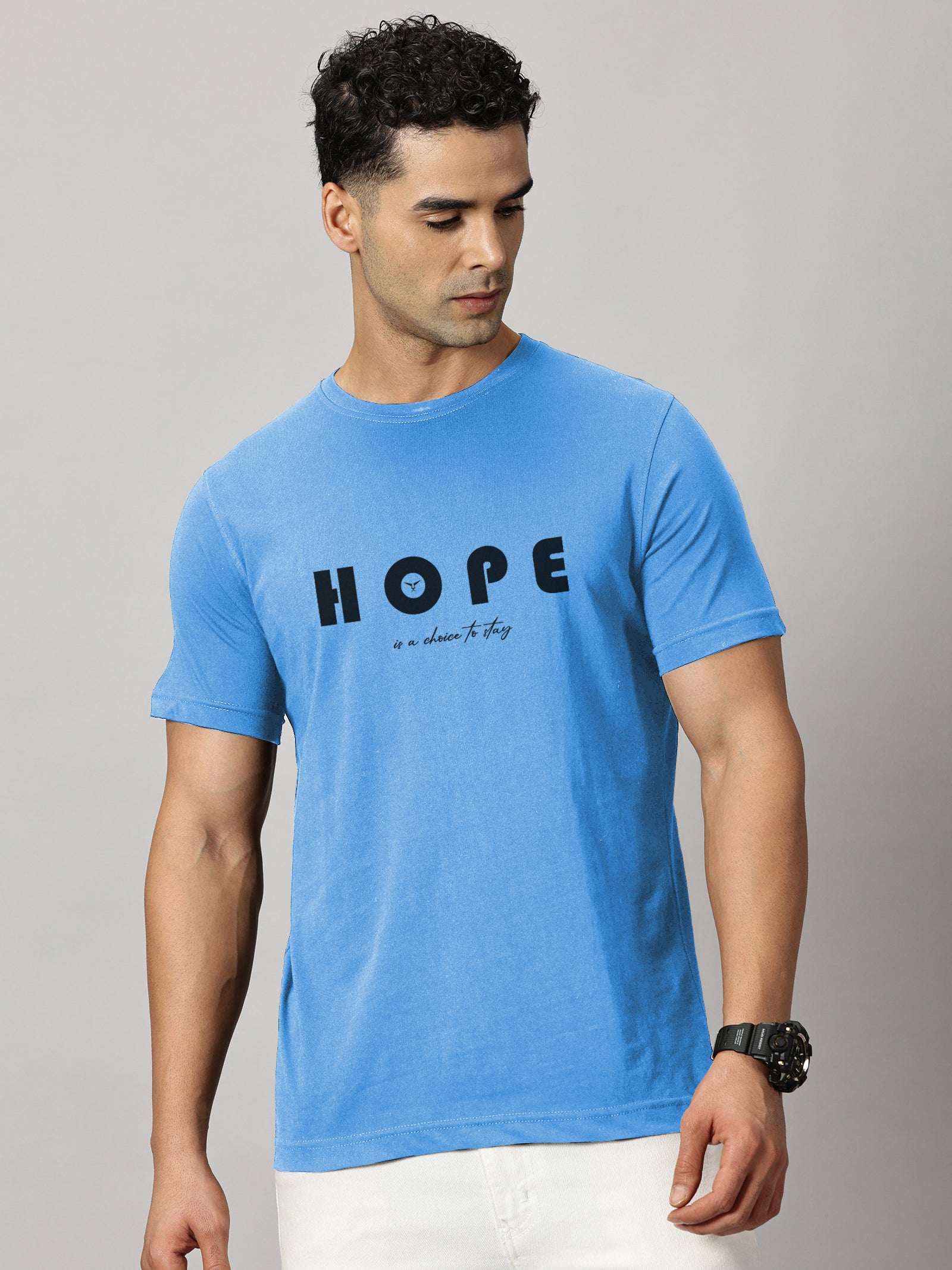 Basics : Hope Printed T-Shirt