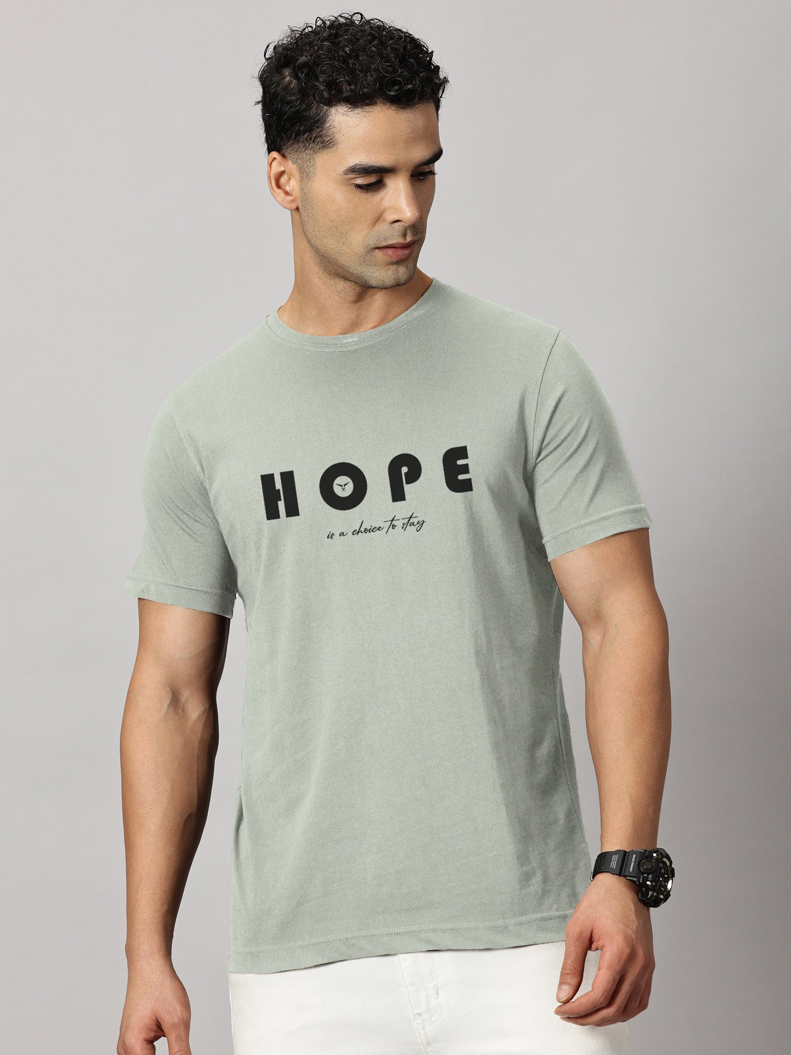 Basics : Hope Printed T-Shirt