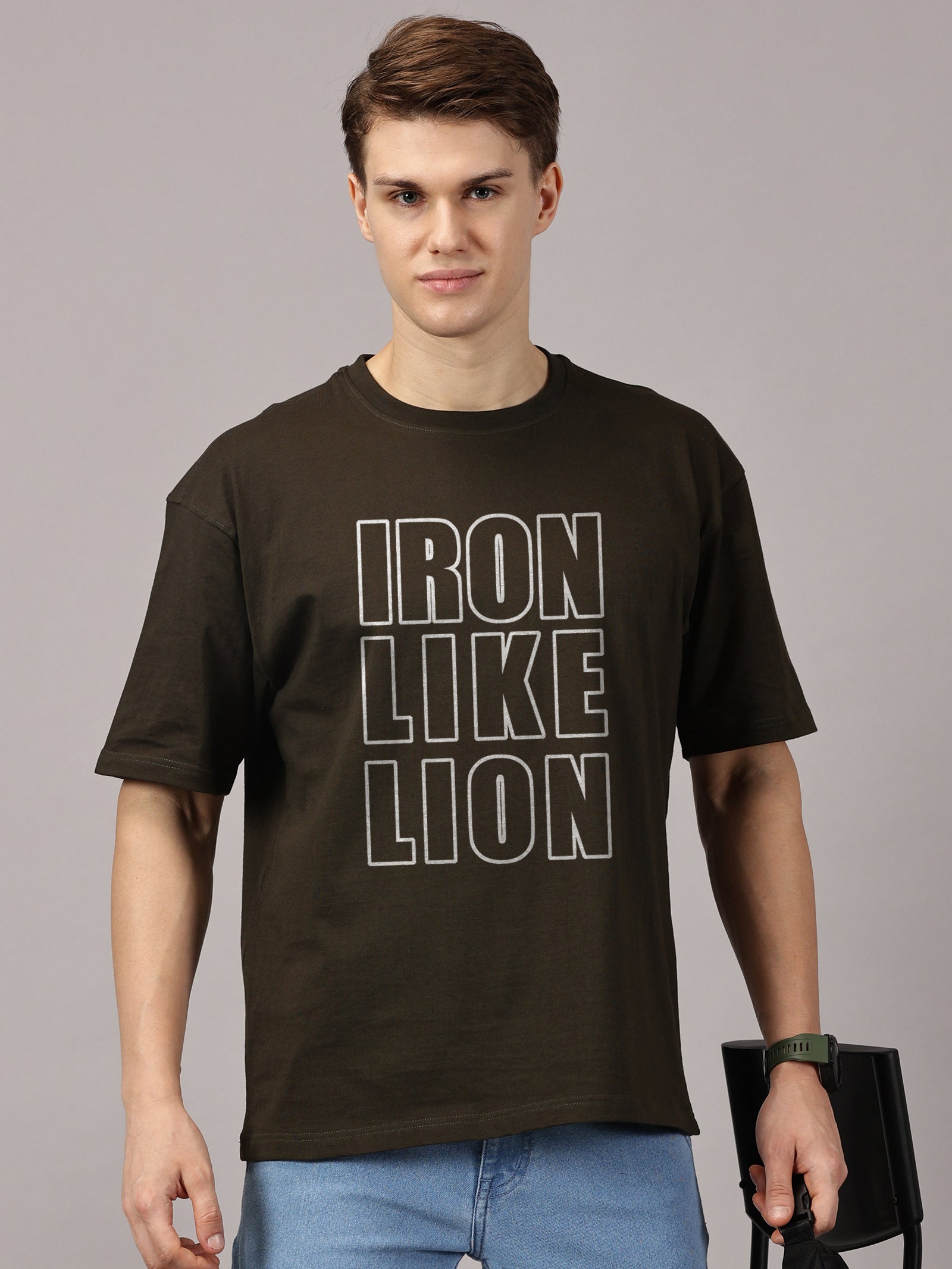Oversized : Iron Like Lion T-Shirt