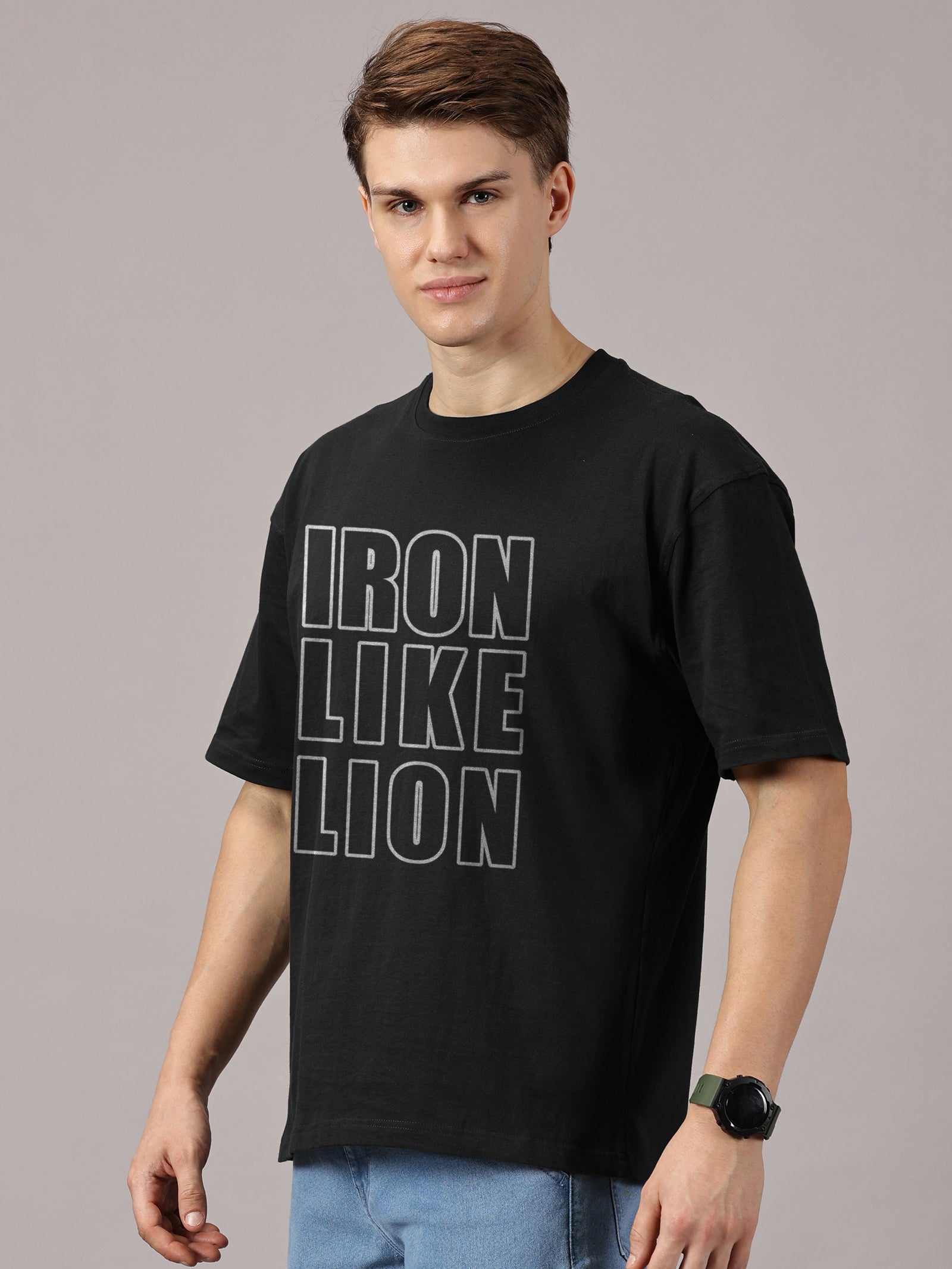 Oversized : Iron Like Lion T-Shirt