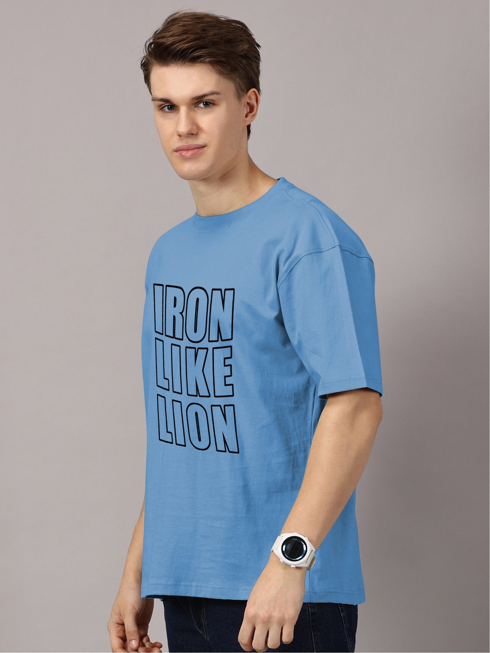 Oversized : Iron Like Lion T-Shirt