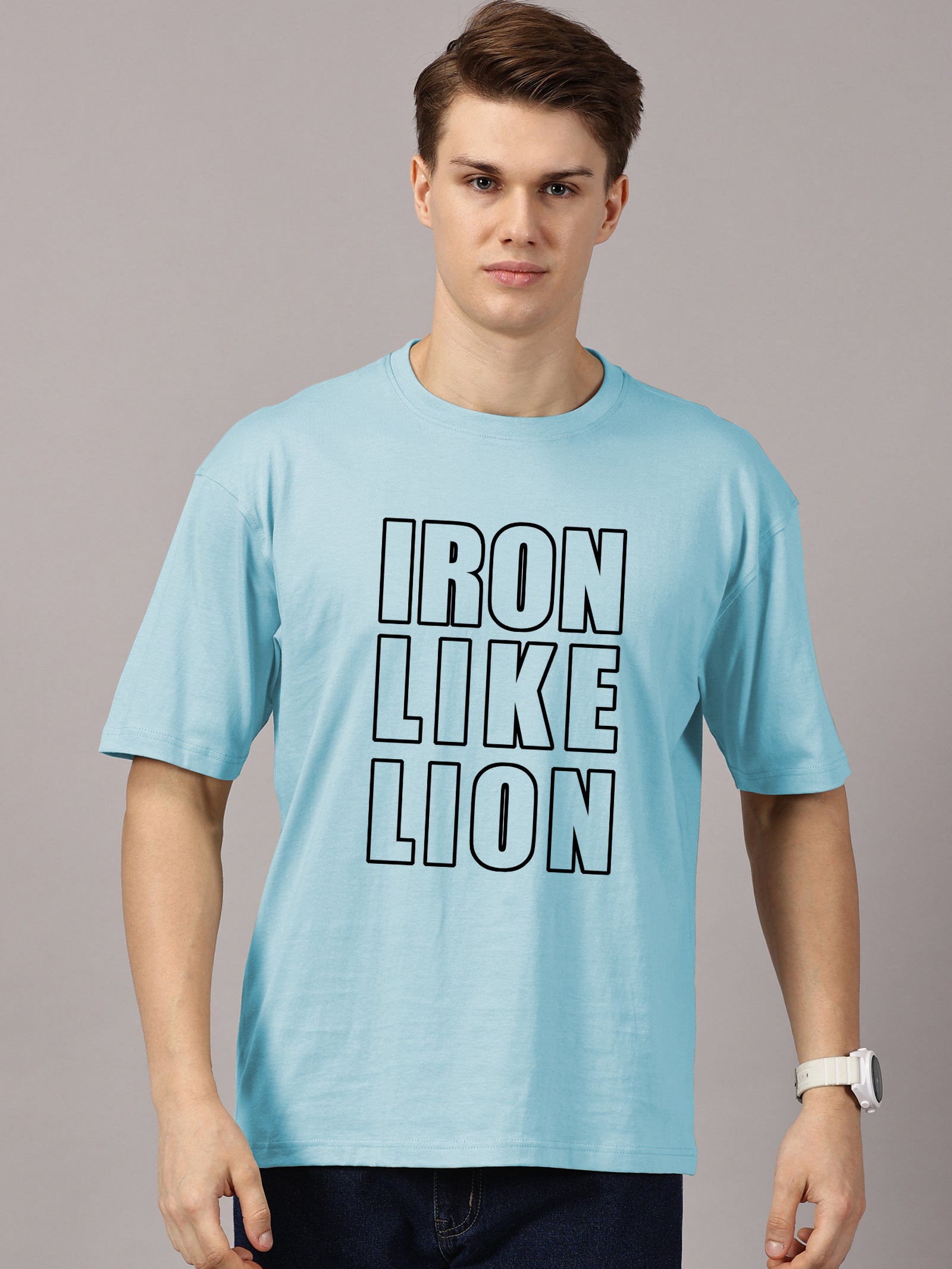 Oversized : Iron Like Lion T-Shirt