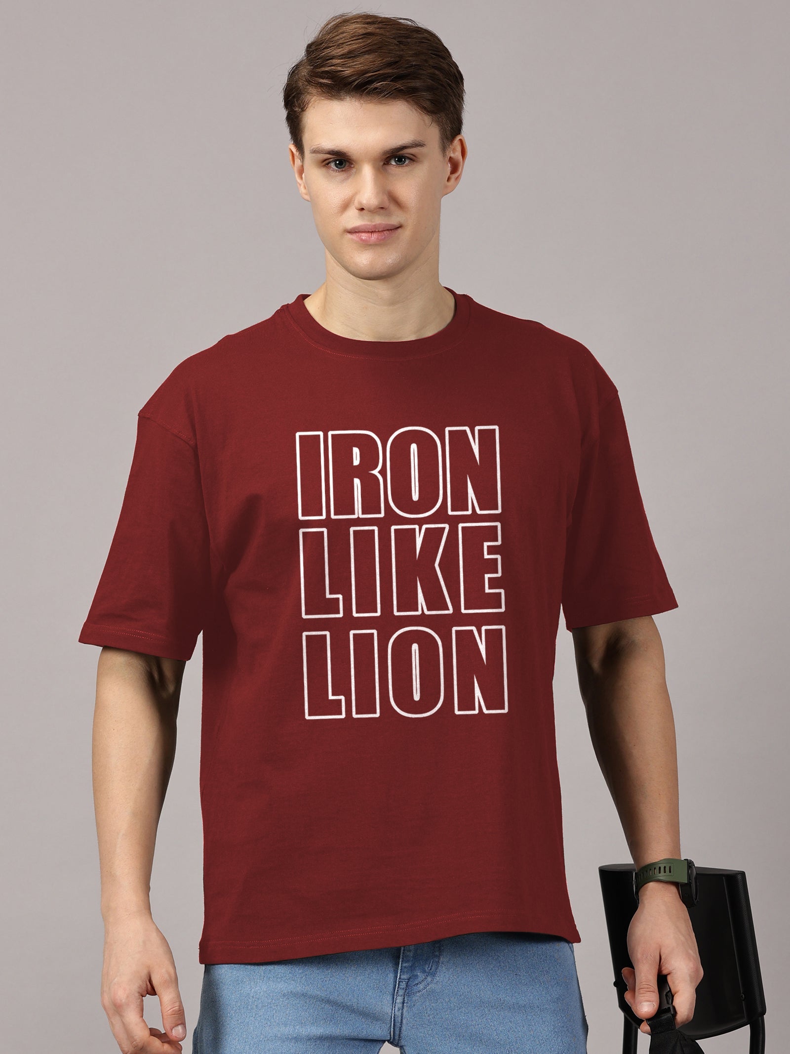 Oversized : Iron Like Lion T-Shirt