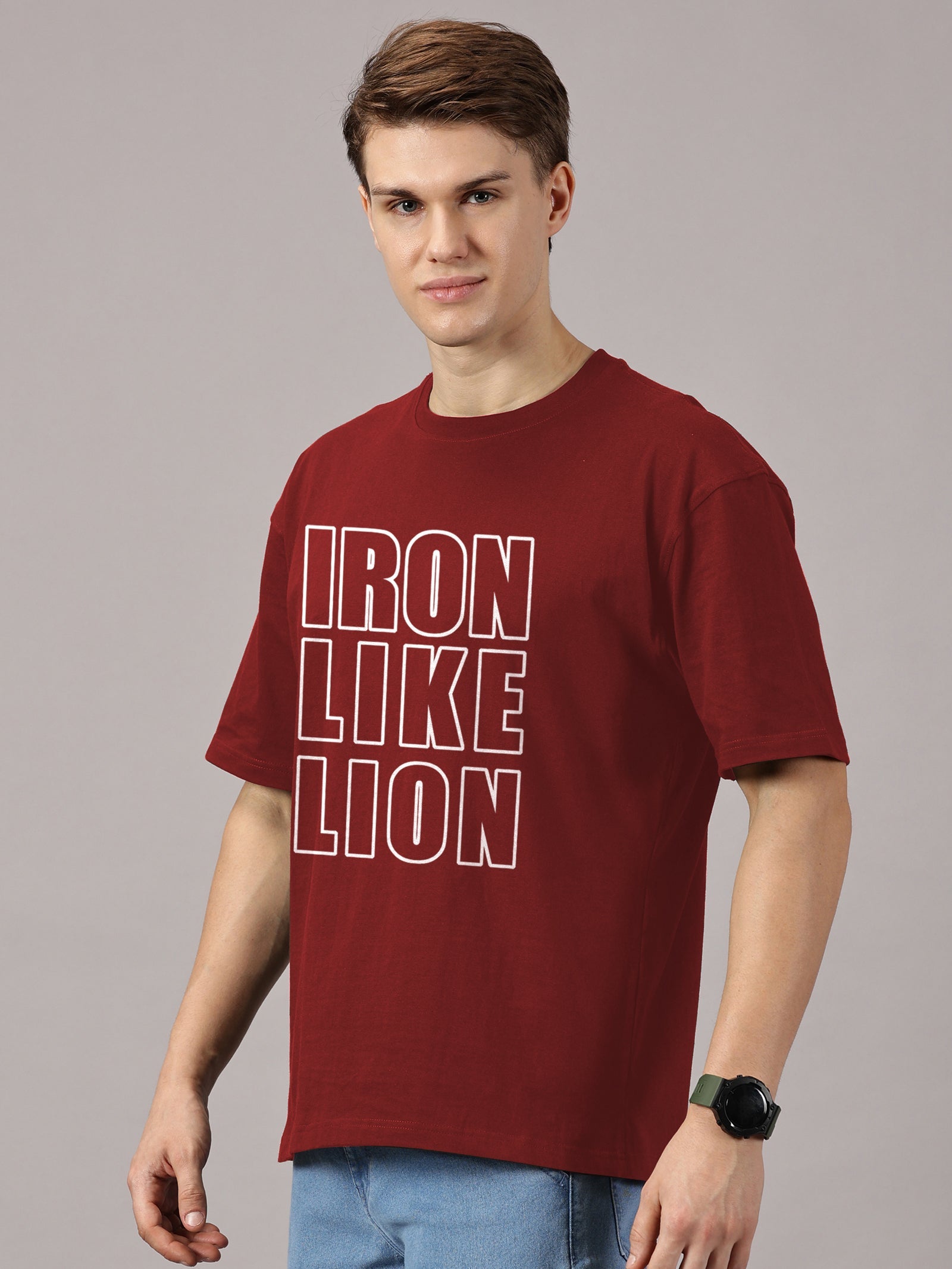 Oversized : Iron Like Lion T-Shirt