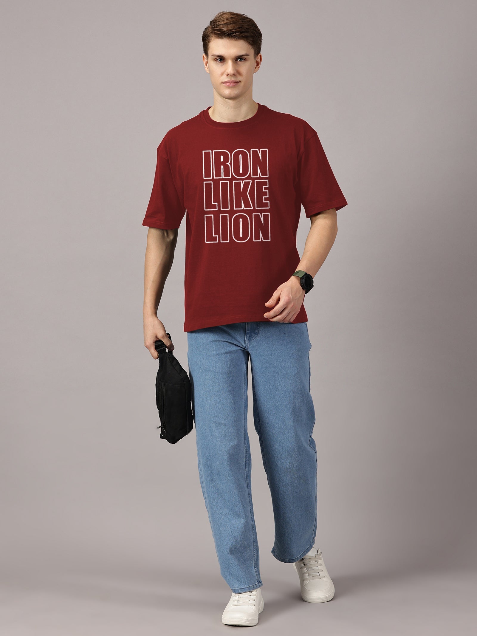 Oversized : Iron Like Lion T-Shirt
