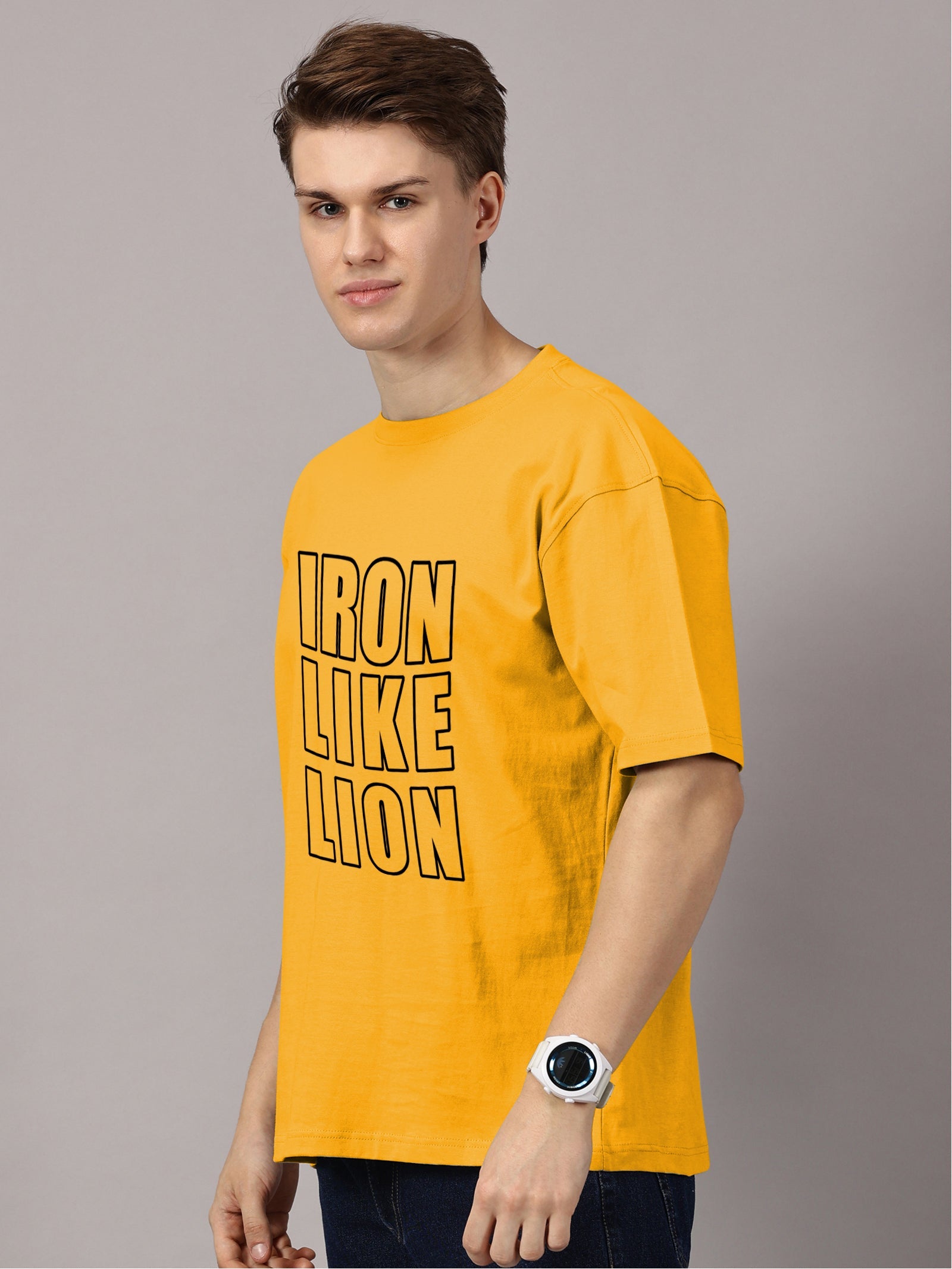 Oversized : Iron Like Lion T-Shirt