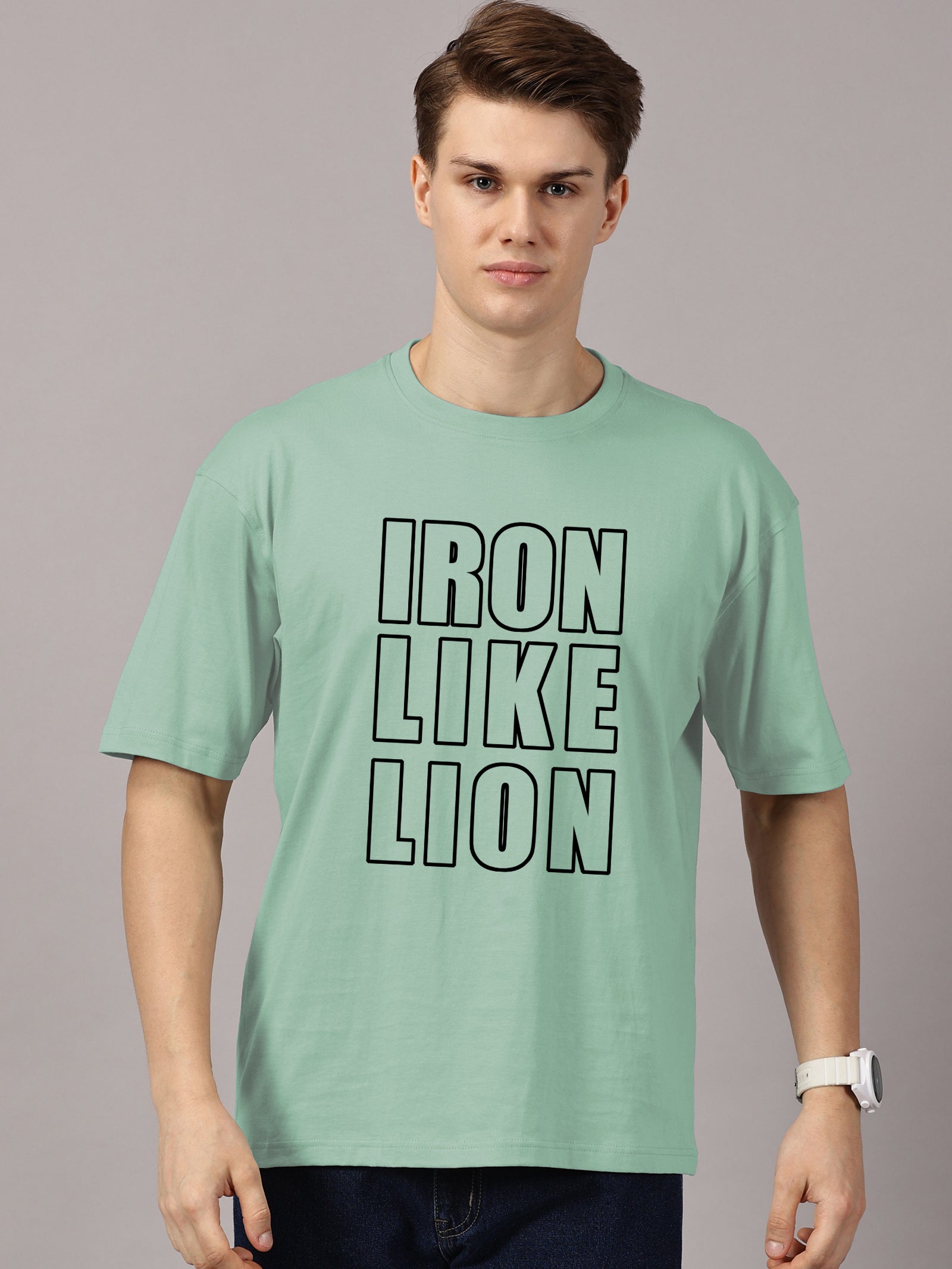 Oversized : Iron Like Lion T-Shirt