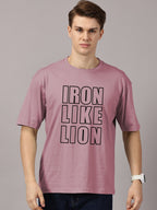 Oversized : Iron Like Lion T-Shirt