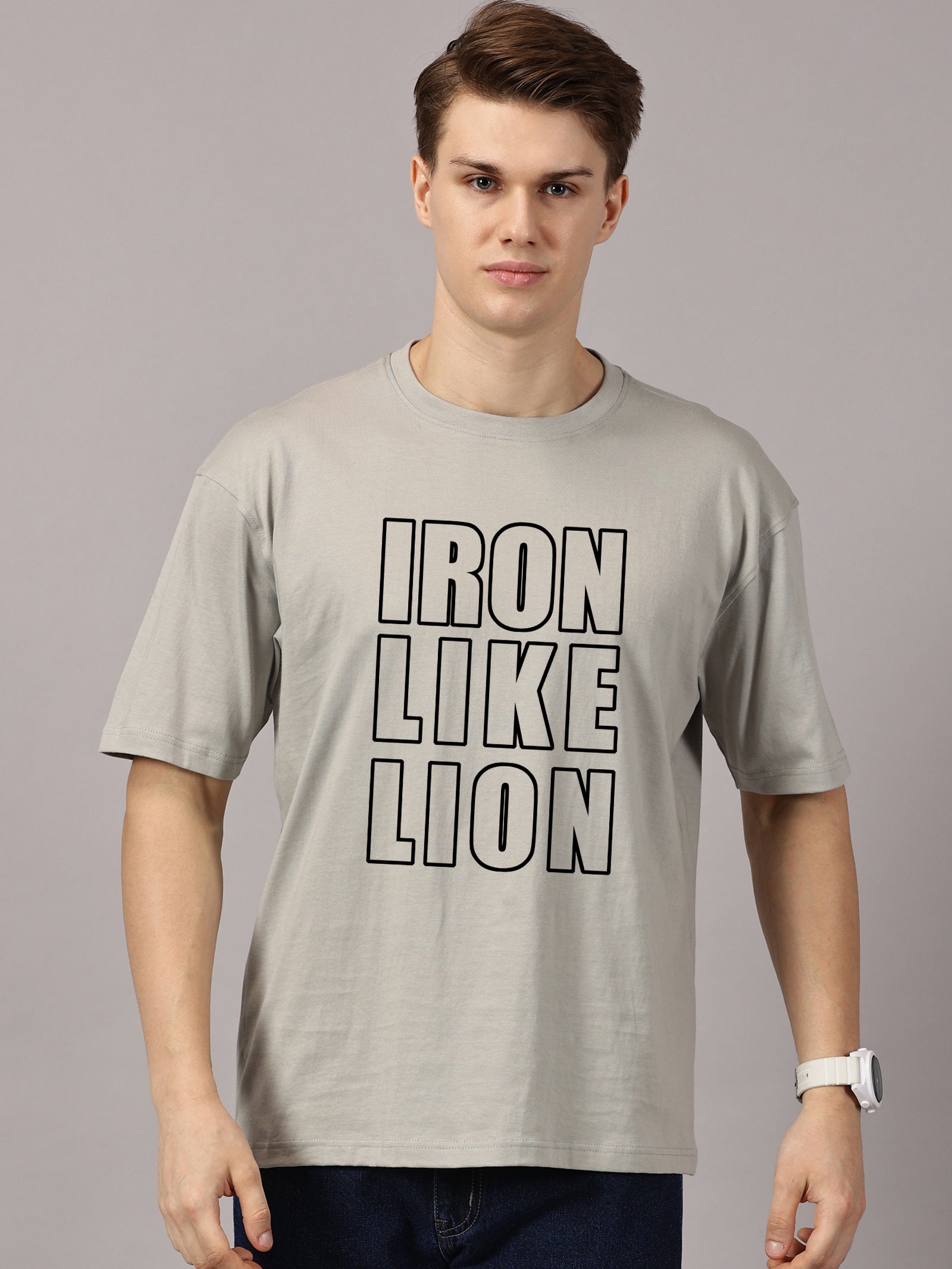 Oversized : Iron Like Lion T-Shirt