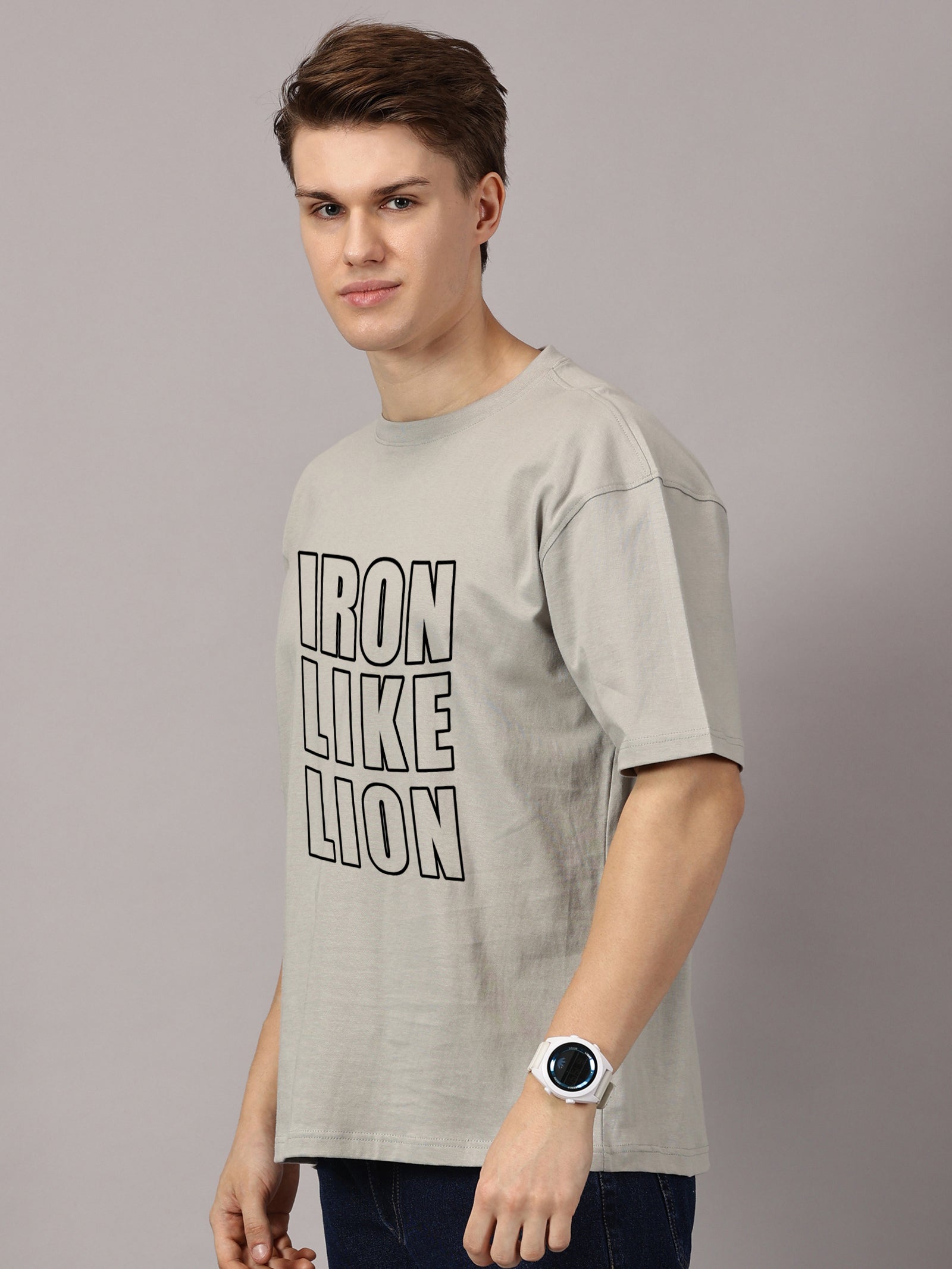 Oversized : Iron Like Lion T-Shirt