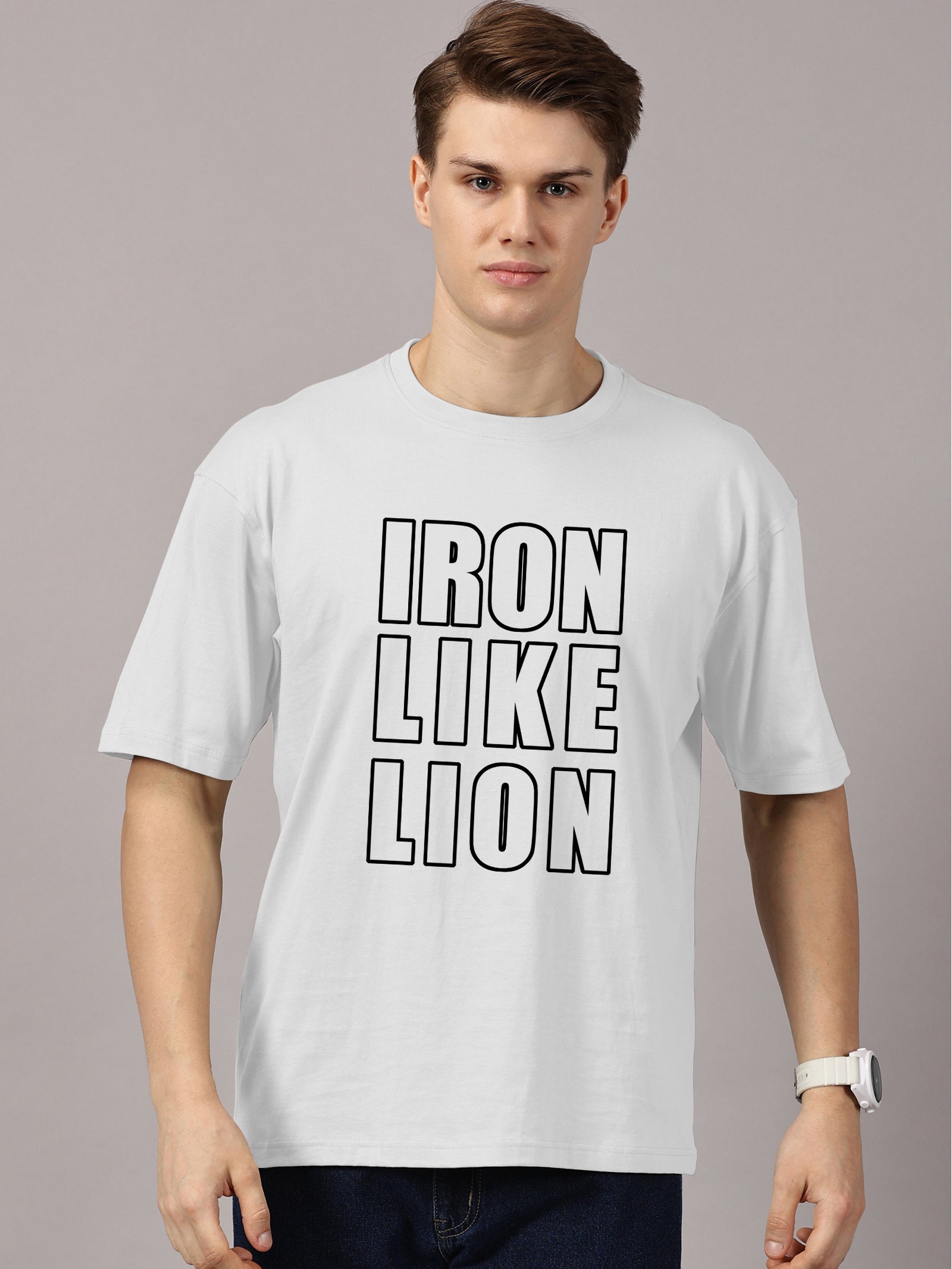 Oversized : Iron Like Lion T-Shirt