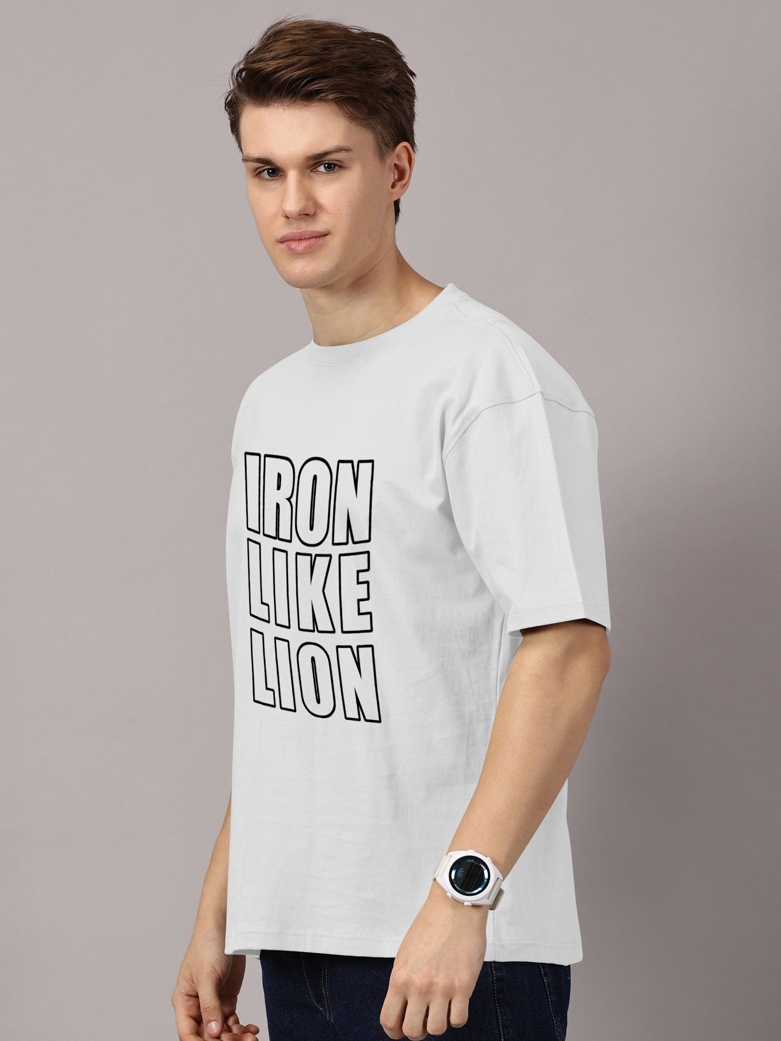 Oversized : Iron Like Lion T-Shirt