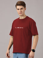 Oversized : LEON Printed T-Shirt