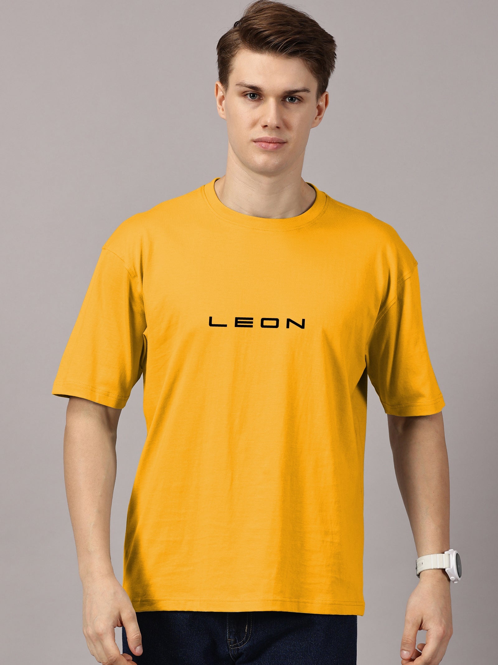 Oversized : LEON Printed T-Shirt