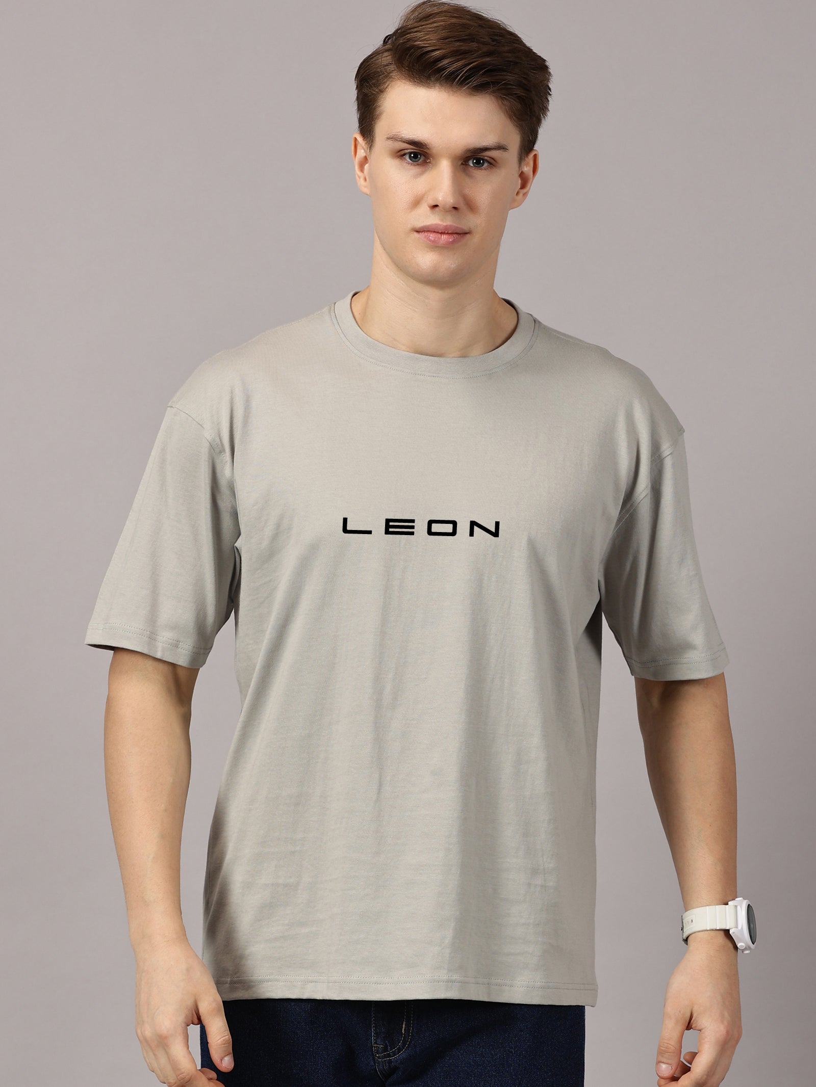 Oversized : LEON Printed T-Shirt