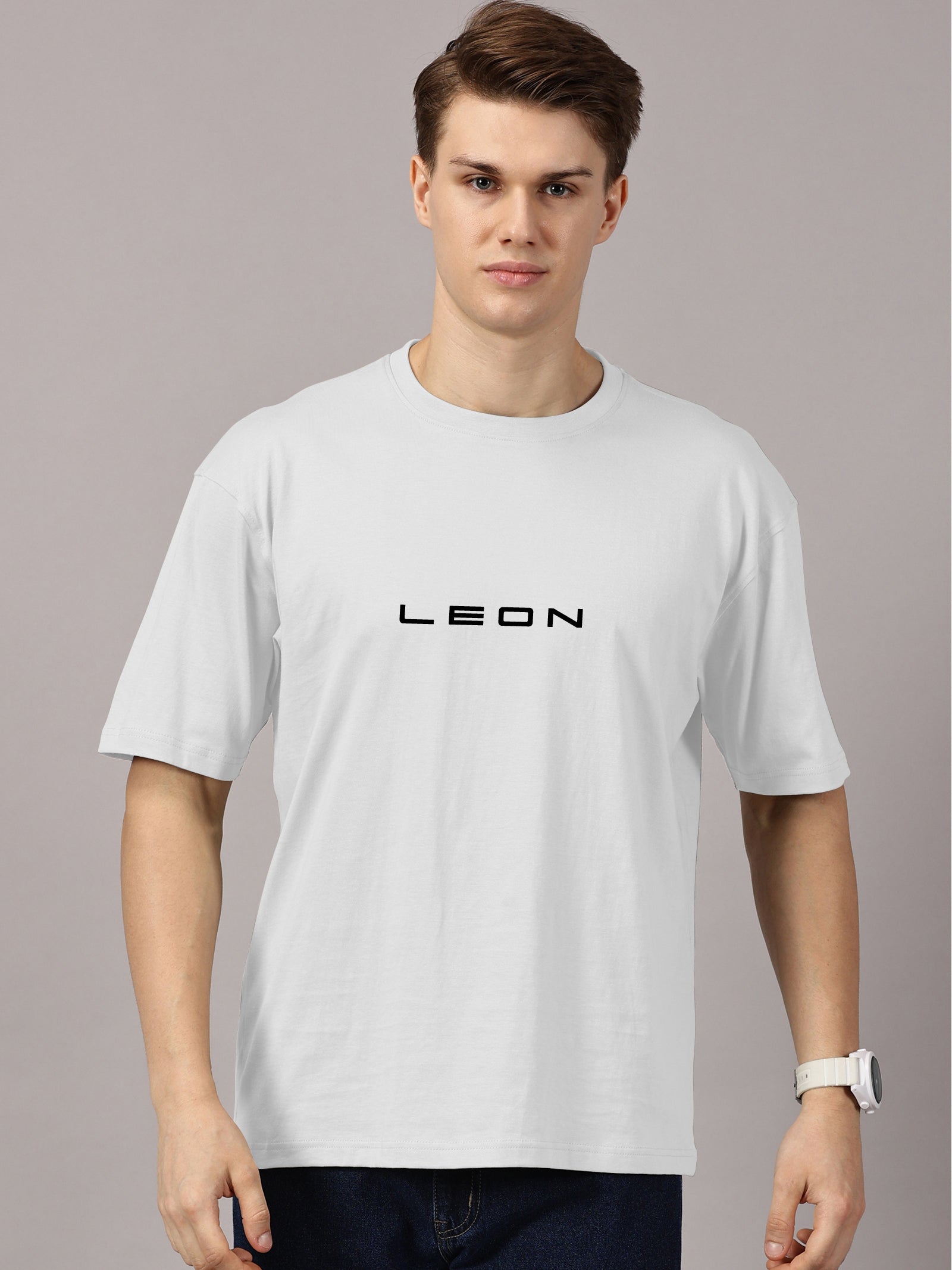 Oversized : LEON Printed T-Shirt