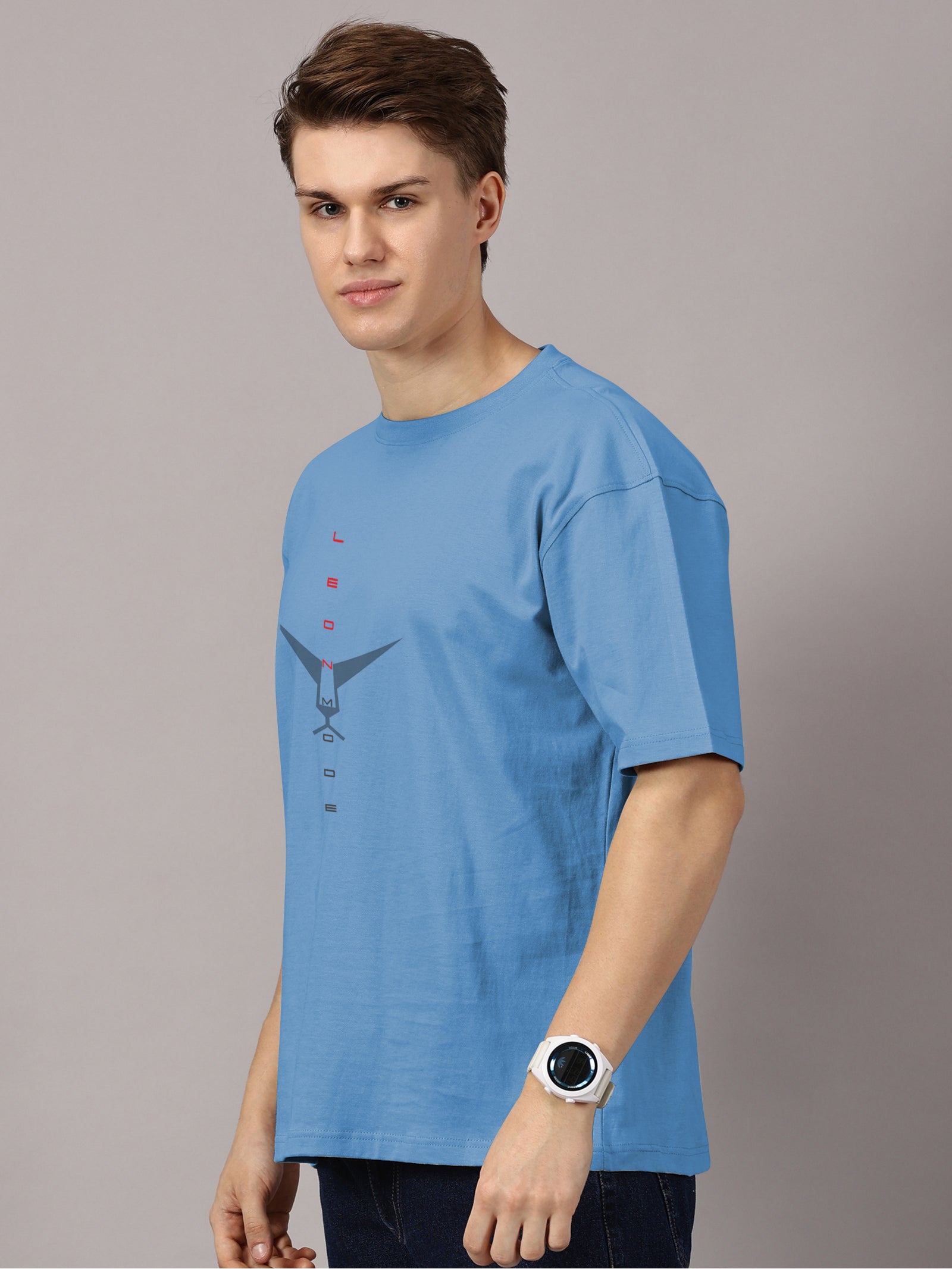 Oversized : Leon Mode Printed T-Shirt