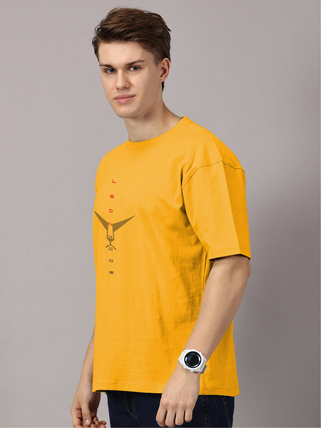 Oversized : Leon Mode Printed T-Shirt