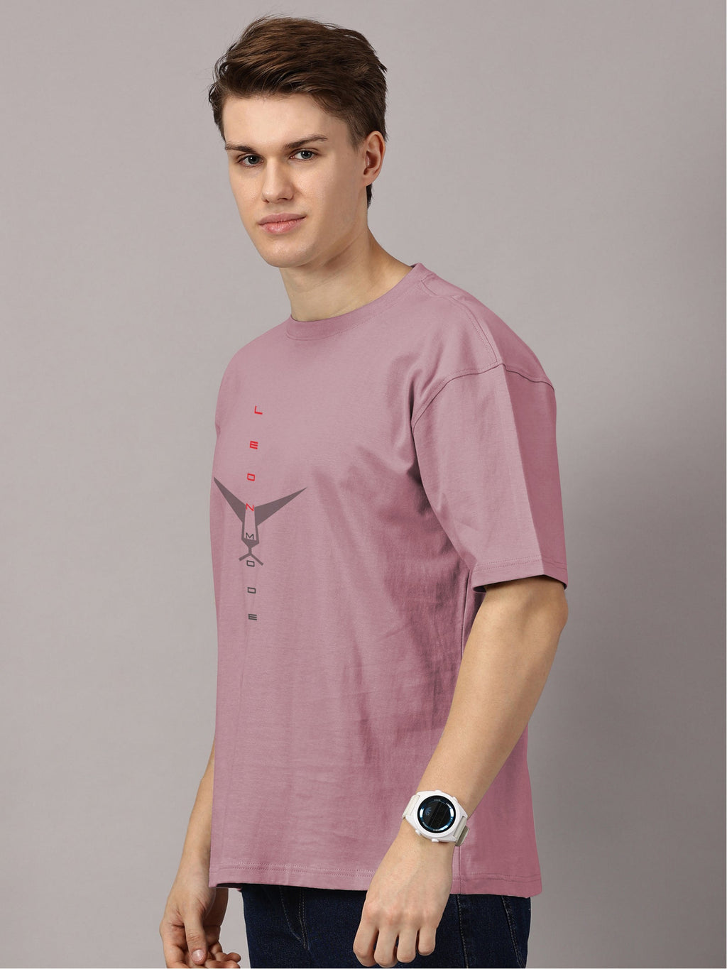 Oversized : Leon Mode Printed T-Shirt