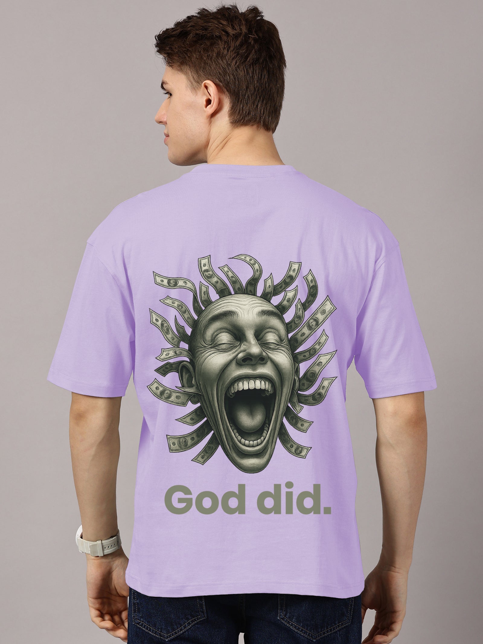 Oversized : Printed T-Shirt