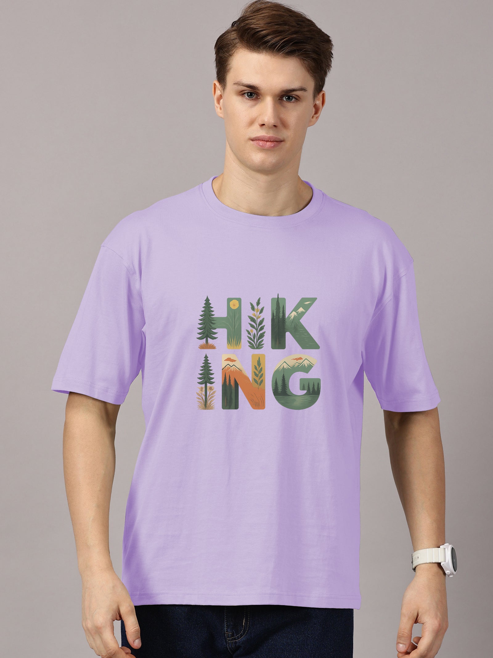 Oversized : Printed T-Shirt