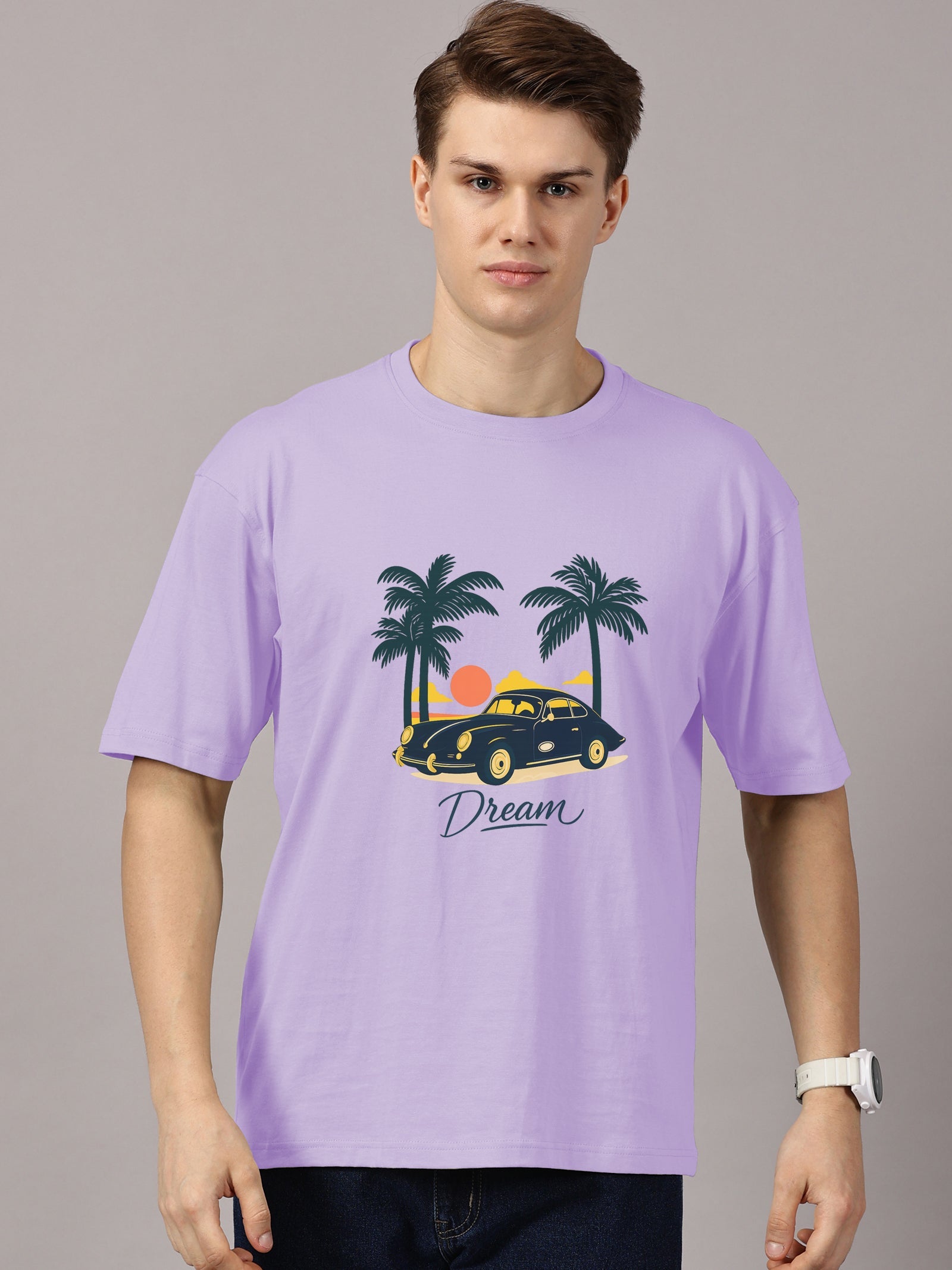 Oversized : Printed T-Shirt